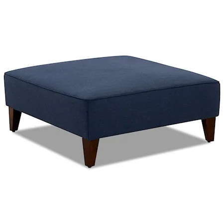 Squared Accent Ottoman